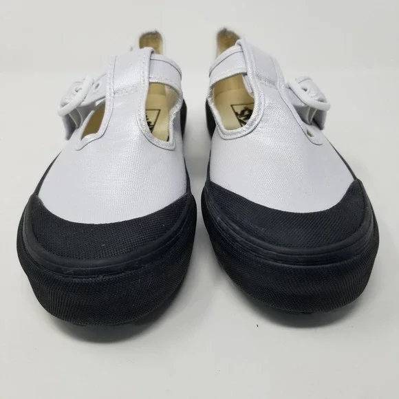 VANS Style 93 Coated Canvas True White Mary Jane Sneakers Shoes Women's Size 6.5 - Picture 5 of 13